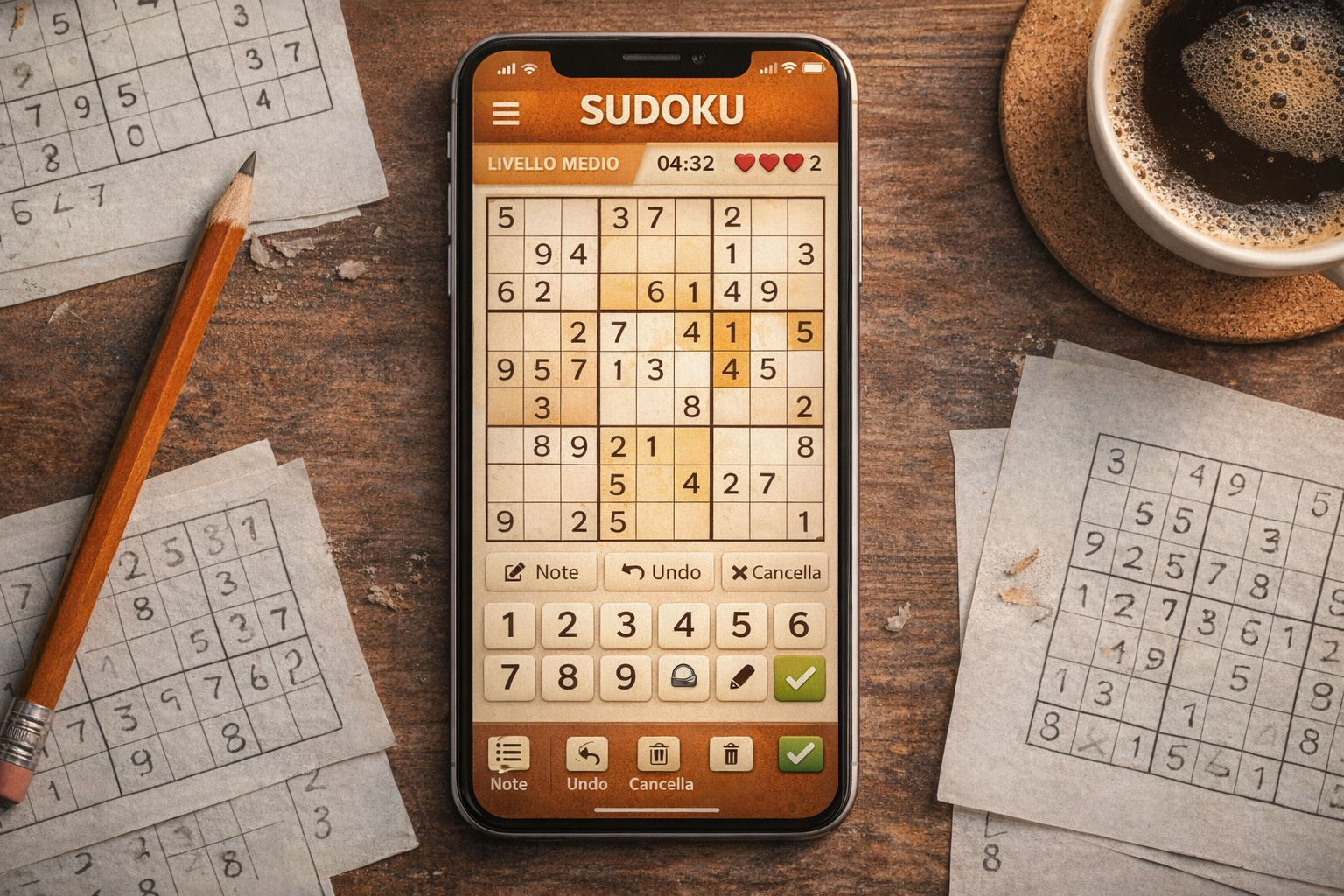Concept app Sudoku
